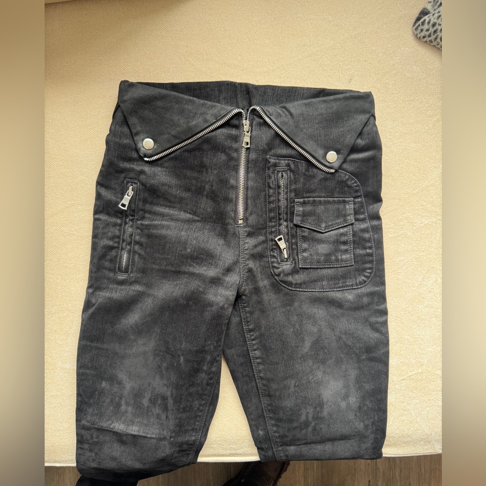 RtA diavolina skinny fold over pants